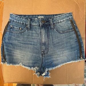 BDG Super High Rise Cheeky denim shorts